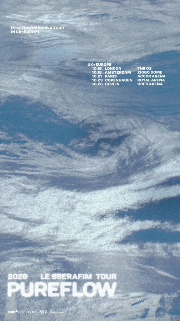 LE SSERAFIM European Tour 2026 Schedule