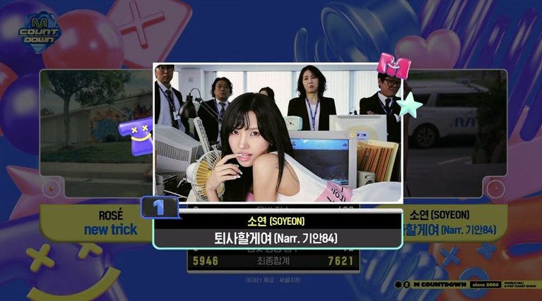 Soyeon First Win: “I’m gonna TOESA” Takes M Countdown